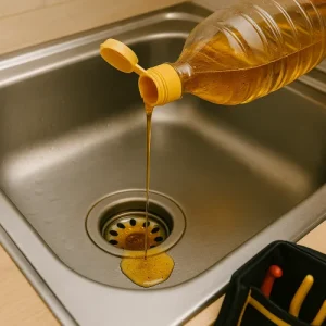 چرا نباید روغن غذا را داخل سینک بریزیم؟