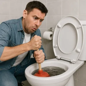علت بالا زدن چاه توالت چیست؟ + راه‌حل سریع