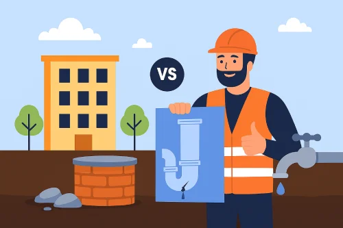 اهمیت طراحی درست سیستم فاضلاب در ساختمان