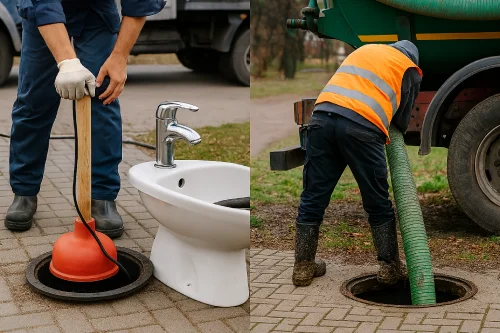 تفاوت تخلیه چاه با پمپ کف‌کش و وکیوم