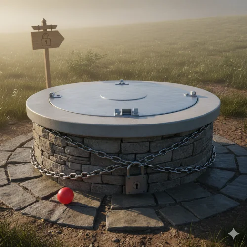 چرا درب چاه باید ایمن باشد؟